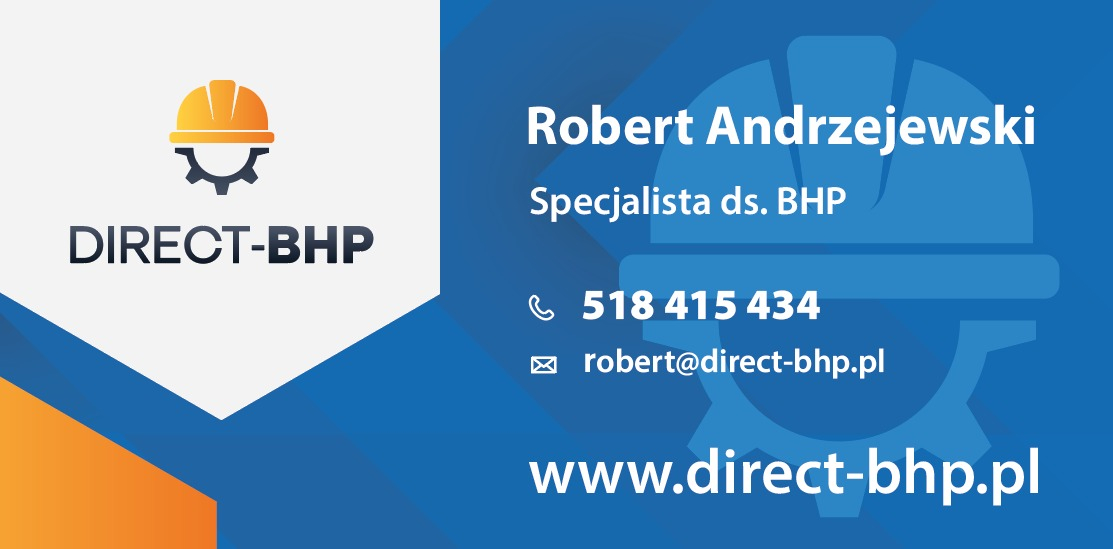 Zdjęcie na okładce dla Direct BHP - Robert Andrzejewski | Szkolenia BHP Warszawa, PPOŻ